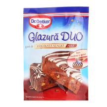 Glasuur valge&musta šokol.Dr.Oetker 100g