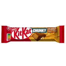 Vahvlibatoon šokolaadis maapähklikreemiga chunky KitKat 42g