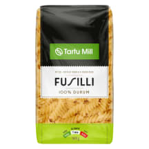 Durumnisujahupasta Fusilli, TARTU MILL, 500 g