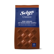 Šokolado skonio sausainiai SELGA MINI, 250 g