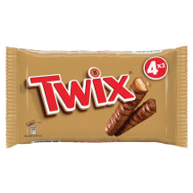 Šokolādes batoniņi Twix 4paka 200g