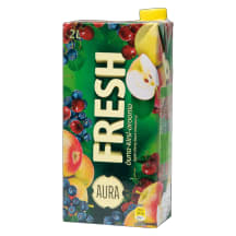 Kirsi,õuna,aroonia mahlajook, AURA FRESH, 2 L