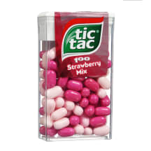 Saldainiai braškių skonio TIC TAC , 49 g