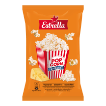 Mikropopkorn juustuga Estrella 90g