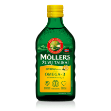 Kalamaksaõli sidrunimaitseline Möller's 250ml