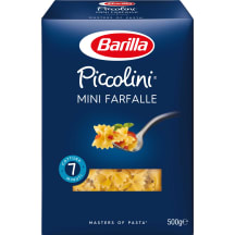 Pasta Piccolini Mini Farfalle Barilla 500g