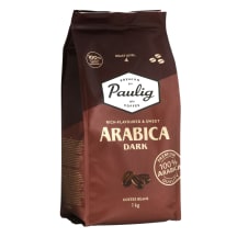 Kavos pupelės PAULIG ARABICA DARK, 1kg