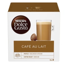 Kavos kapsulės DOLCE GUSTO CAFE AU LAIT, 160g