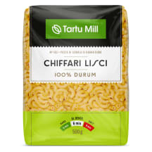 Pasta durum Chiffari Lisci, TARTU MILL, 500 g