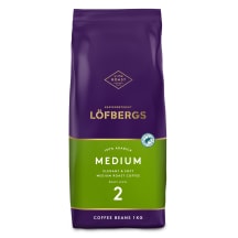Kohvioad keskmine röst Lofbergs 1kg