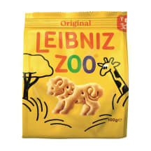 Sviestiniai sausainiai LEIBNIZ ZOO 100g