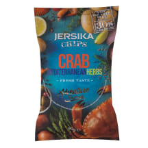 Krabų skonio bulvių traškučiai JERSIKA'S, 90g