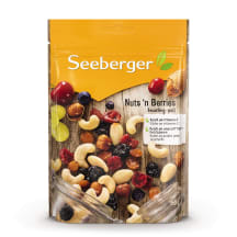 Riekstu un žāvētu augļu Seeberger mix 150g