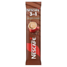 Kohvijoook lahustuv 3in1 pruuni suhkruga Nescafe 16,5g