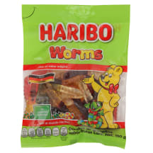 Želejkonfektes Haribo Worms 150g