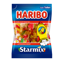 Želė saldainiai HARIBO STARMIX, 200 g
