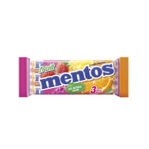 Košļājamā konfekte Mentos Fruit 3*38g