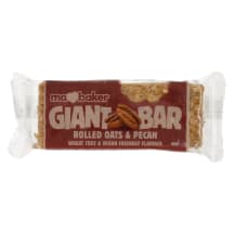 Kaerabatoon pekanipähklitega Ma Baker Giant Bar 90g