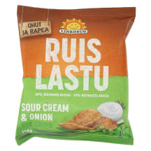 Rukkikrõpsud hapuk & sibul Linkosuo 150g