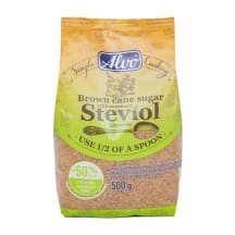 Pruun suhkur Alvo stevia magusainega 500g