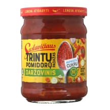 Trintų pomidorų padažas DARŽOVINIS, 480 g