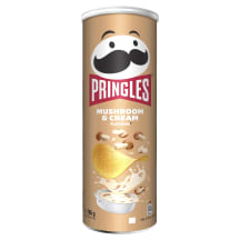 Čipsi Pringles ar sēņu un krējuma garšu 165g
