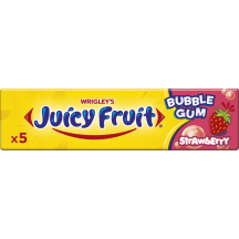 Košļājamā gumija Juicy Fruit ar zemeņu g. 35g
