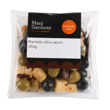 Marinētu olīvu asorti 250g