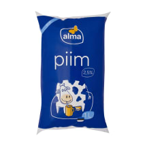 Piim Alma kile 2,5% 1l