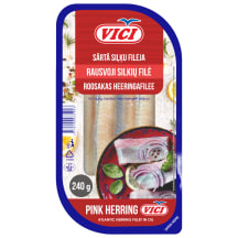 Heeringafilee külmsuitsu roosakas 240g Vici