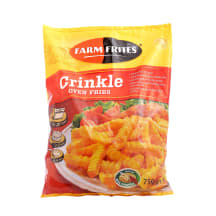 Friikartul Crinkle oven fries 750g