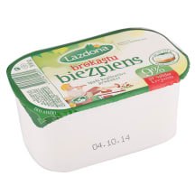 Biezpiens Lazdona brokastu 9% 380g