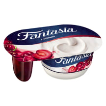 Jogurt kirsilisandiga Fantasia 122g