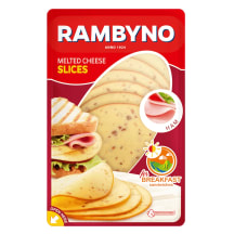Sulatatud juustu viilud singiga Rambyno 150g