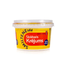 Skābais krējums Smiltene 20% 200g