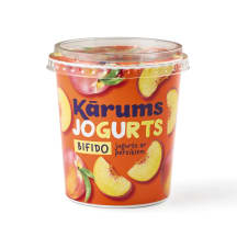 BIFIDO jogurtas su persikais KARUMS,2,5%,350g
