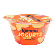 Griet. jogurtas su persik. KARUMS, 8,2%, 150g