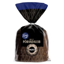 Must põrandaleib Fazer 390g