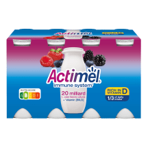 Miško uogų sk. jogurt. gėrimas ACTIMEL,8x100g