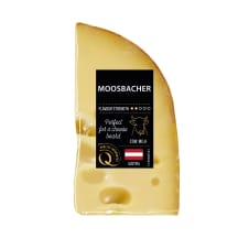 Ferm. brandintas sūris MOOSBACHER, 45 %, 1 kg