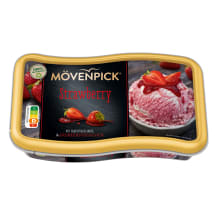 Zemeņu saldējums Movenpick ar zem. 850 ml