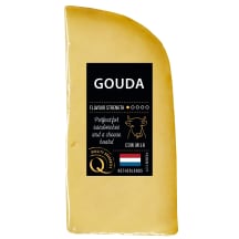 Pusk. ferment. sūris GOUDA, 48 % rieb., 1 kg