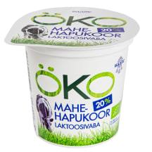 Hapukoor laktoosivaba Saare 20% öko 300g