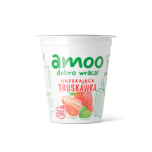 Taimne magustoit maasikatega Amoo 150g
