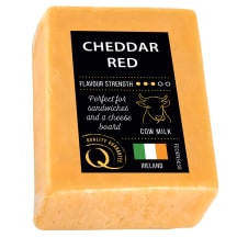 Airiškas raud. čederio sūris Q CONCEPT, 130 g