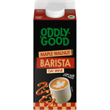 Kaerajook vahtrasiirupi ja kreeka pähklimaitseline kohvile Oddlygood Barista 0,75l