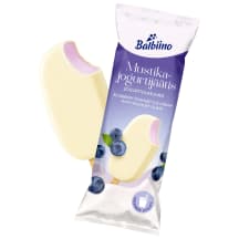 Balbiino mustika-jogurtijäätis jogurtiglasuuris 80ml/54g
