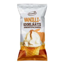 Premia vanilli-koorejäätis kondenspiimatäidisega vahvlitopsis 75g/140ml