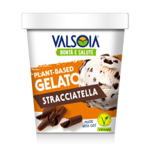 Jäätis kaerapõhine taimne tumešokolaadi helvestega Valsoia magusainetega 300g