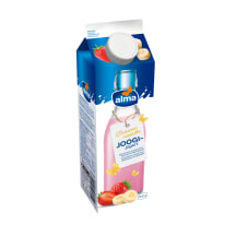 Alma joogijogurt banaani-maasika, 900g